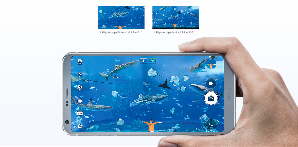 Duální kamera přímo vybízí k hrátkám, LG G6 je opravdový foto génius